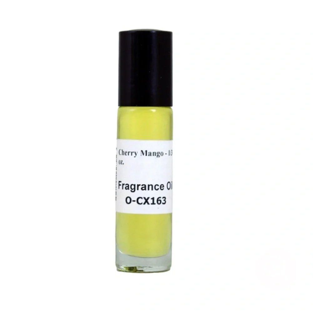 Cherry Mango 1/3 Oz Glass Roll-On Fragrance & Oil Burning Oil